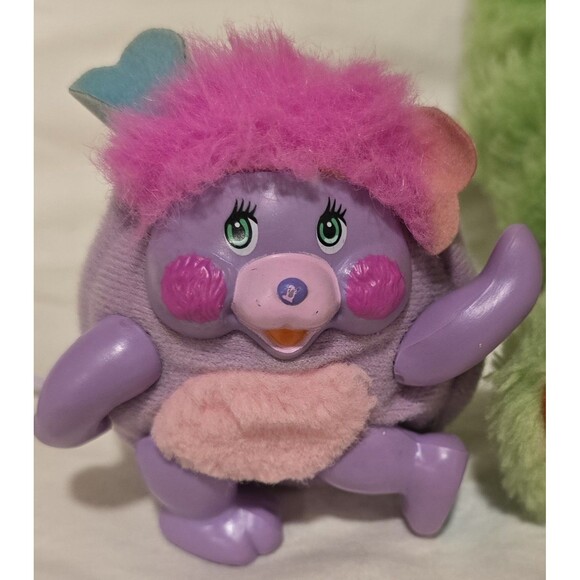 Popples Plush Vintage Pocket Popple PRETTY BIT 4''  HTF c. 1986 - Picture 1 of 4